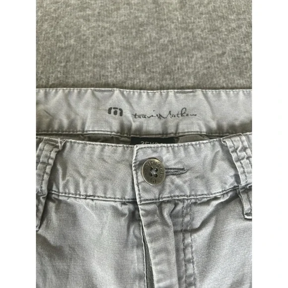 Travis Mathew Pants Mens 35x34 Chino Pockets Gray Straight Fit Casual Golf - Picture 5 of 6